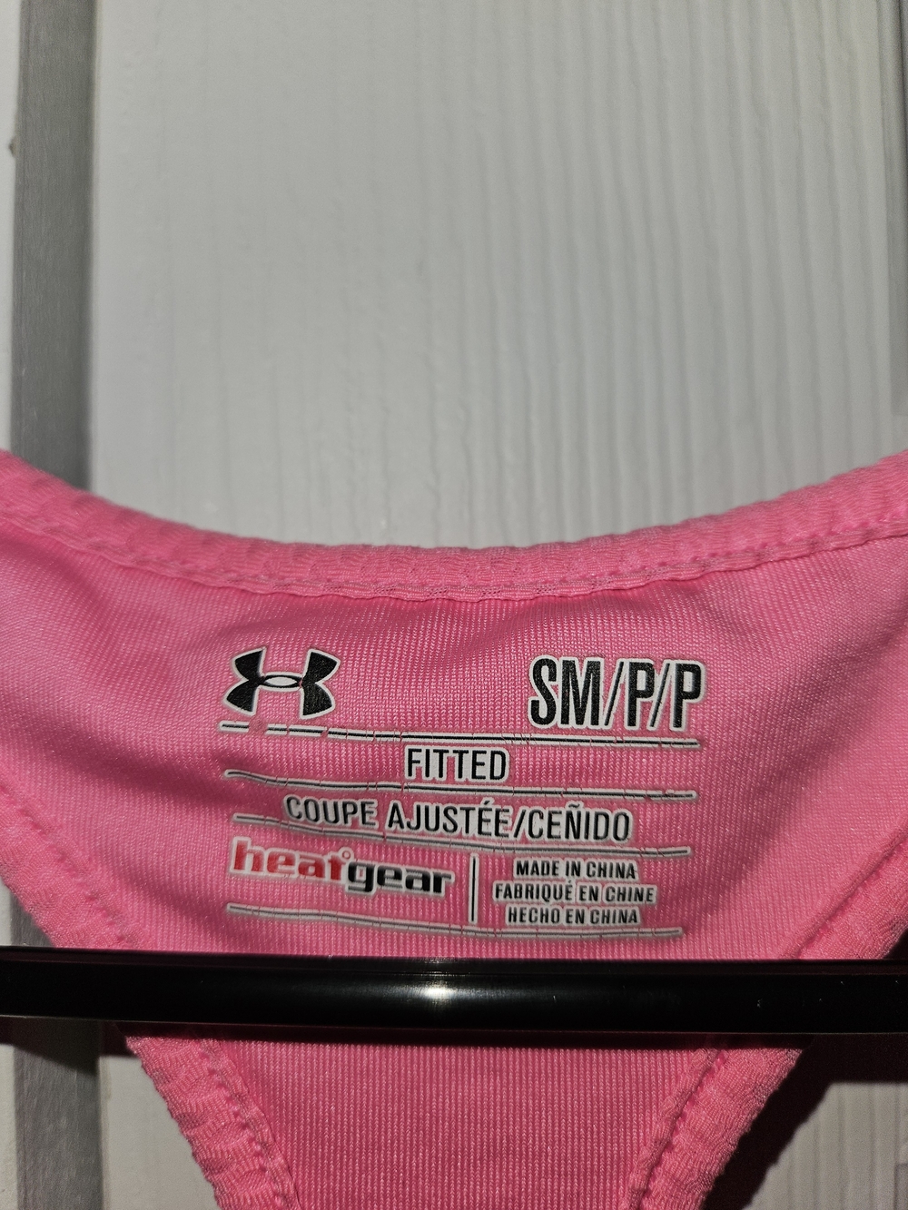 Under Armour Pink Racerback Performance Tank - Picture 3 of 3
